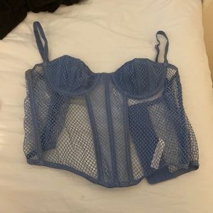URBAN OUTFITTERS. Periwinkle corset
